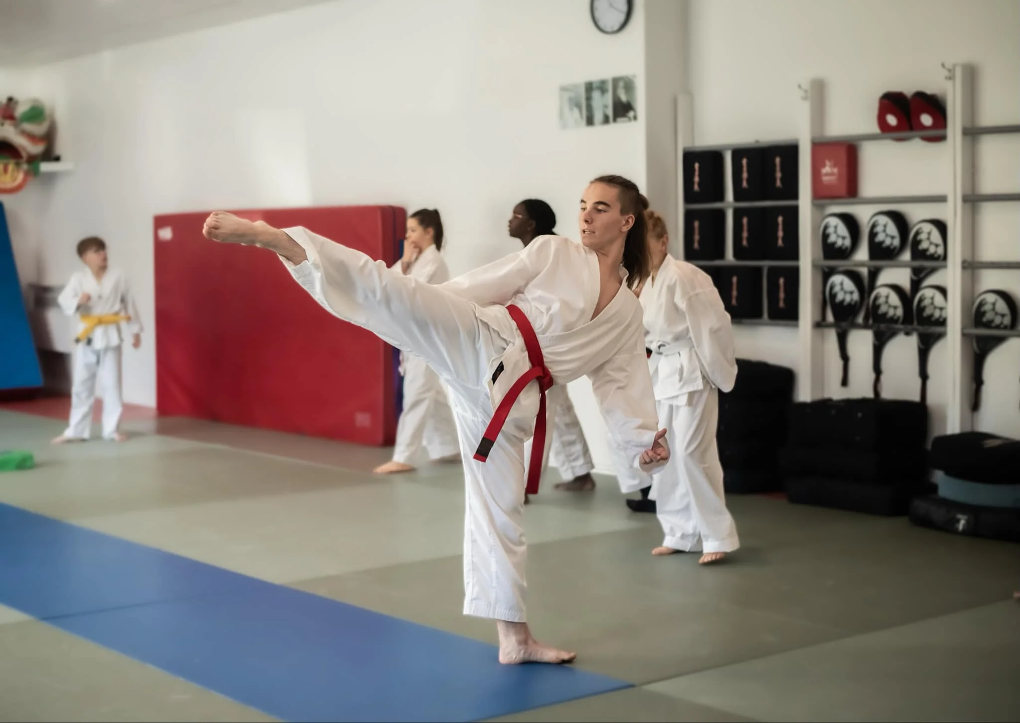 Cours de karaté à Drummondville